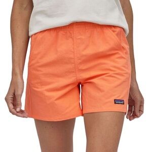 Patagonia Women's Barely Baggies Shorts Size XS Orange